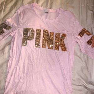 Victoria’s Secret PINK Ombre Bling top (LIKE NEW)